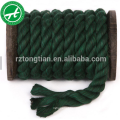 3 Strand twisted cotton rope for wholesale for house textile